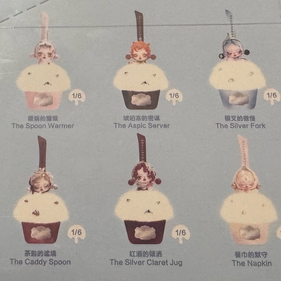 SKULLPANDA – The Feast Begins | Scented Plush Pendant ONE Blind Box - Picture 3 of 4